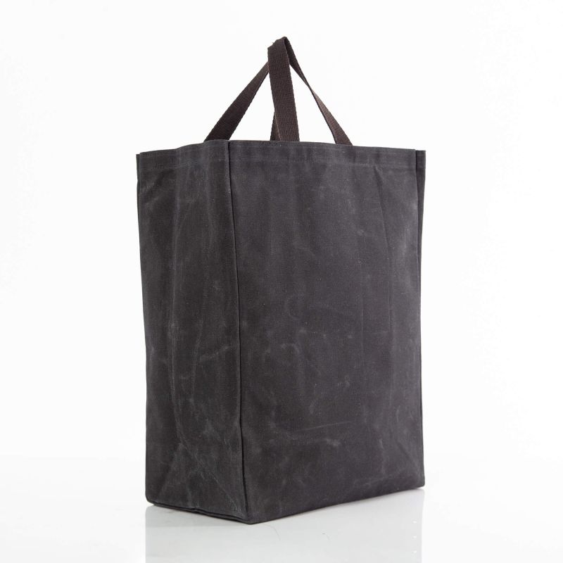 Rugged Waxed Canvas Market Tote – Personalized Everyday Carry
