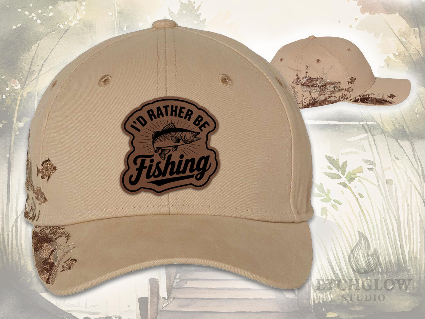I’d Rather Be Fishing Hat