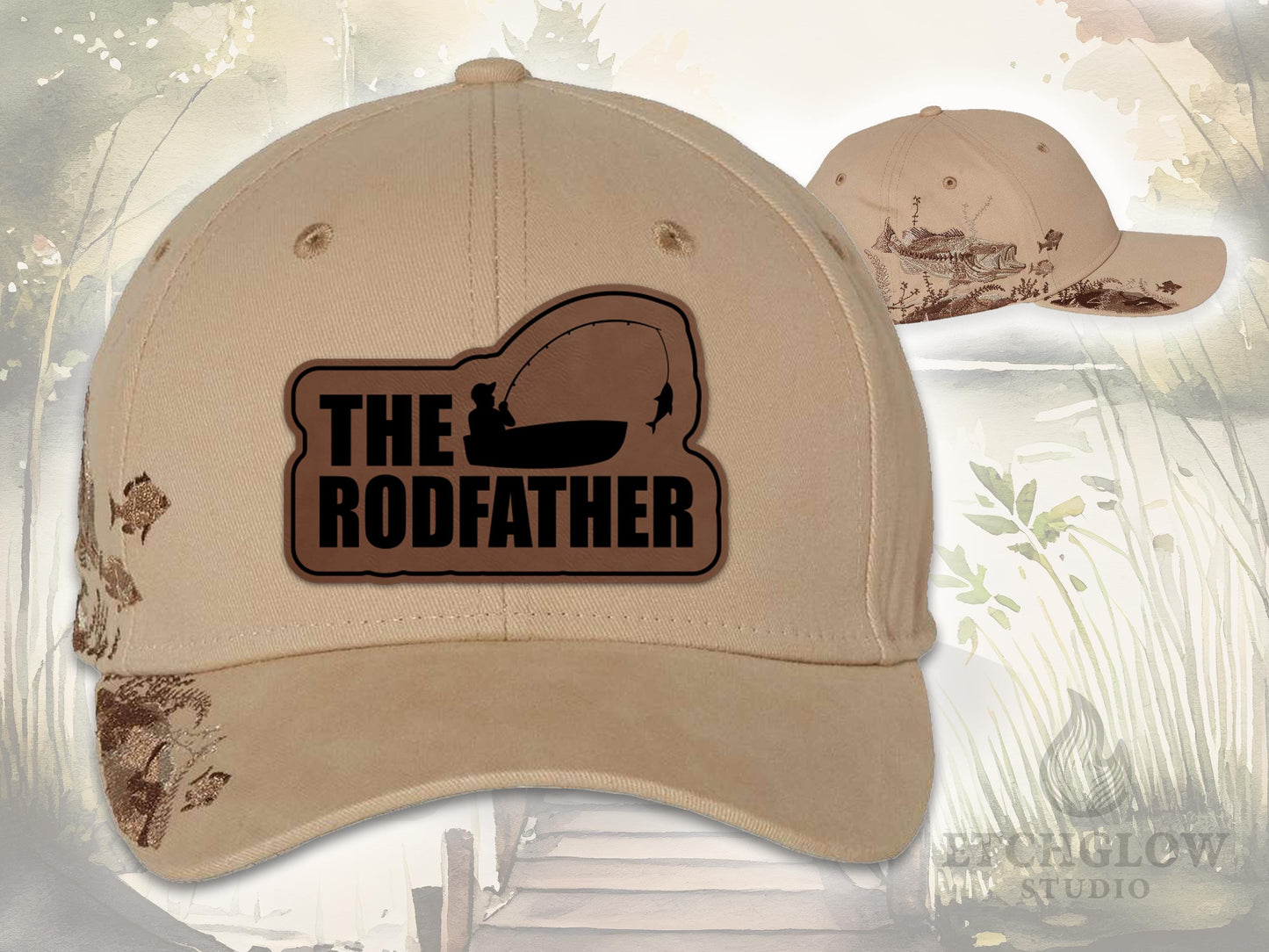 The Rodfather Fishing Hat