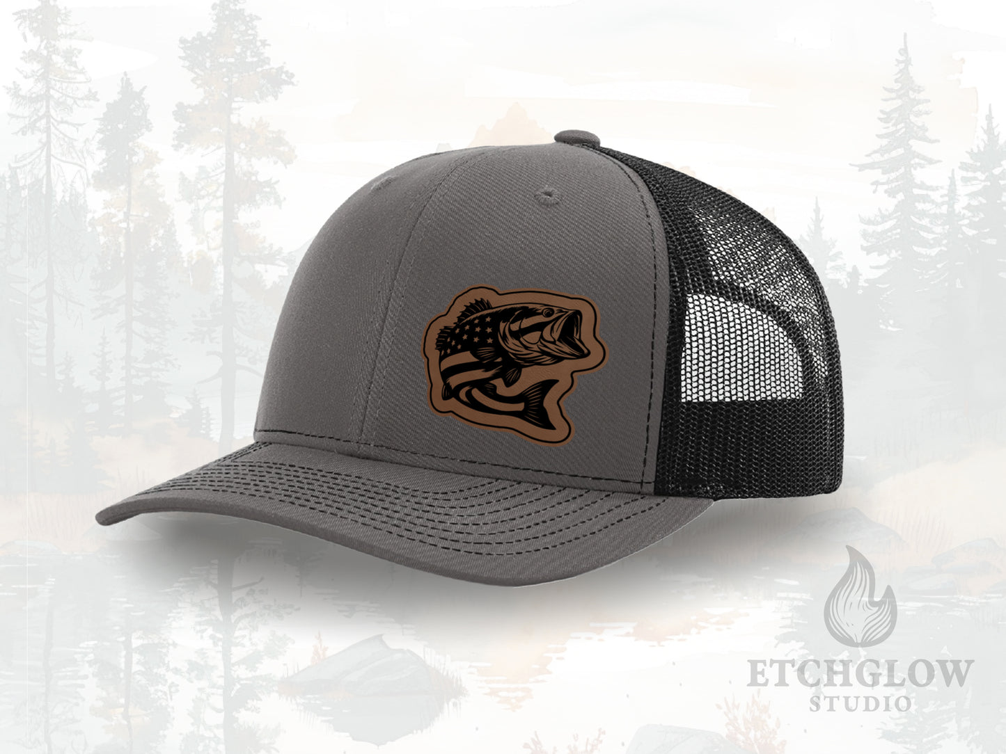American Bass Flag Hat