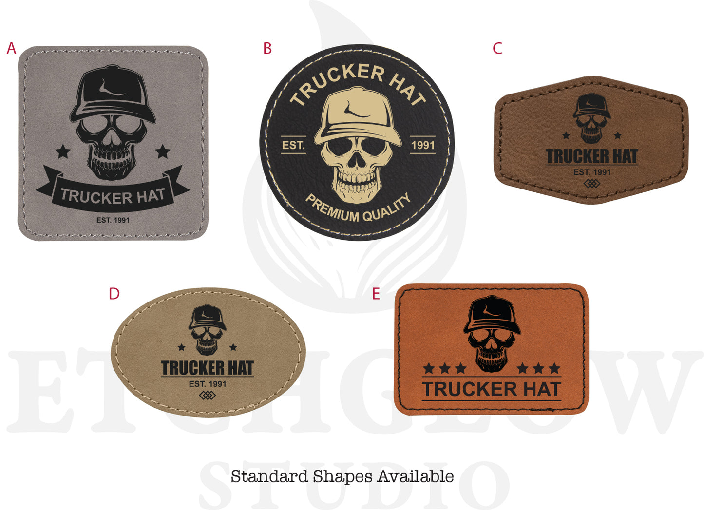 Custom Logo Hat – “Your Logo Here” Patch – Personalized Trucker Cap