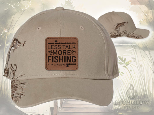 Less Talk More Fishing Hat