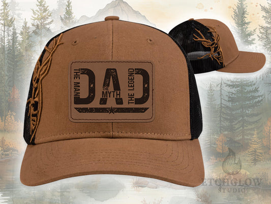 The Man The Myth The Legend Patch Hat
