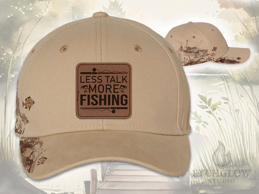 Less Talk More Fishing Hat