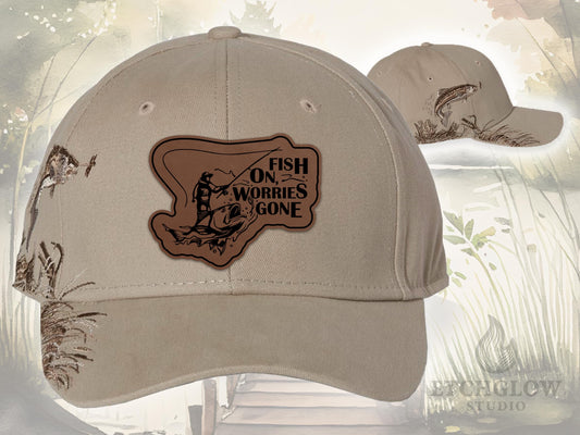 Fish On Worries Gone Hat