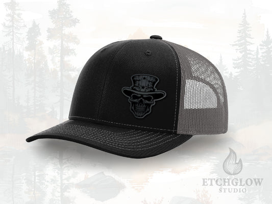 Uncle Sam Skull Ghost Hat
